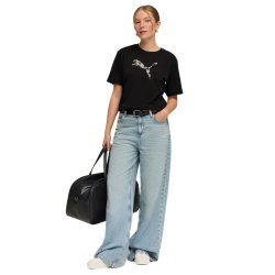 Футболка Puma ESS Graphic Animal Relaxed Tee W - чорна