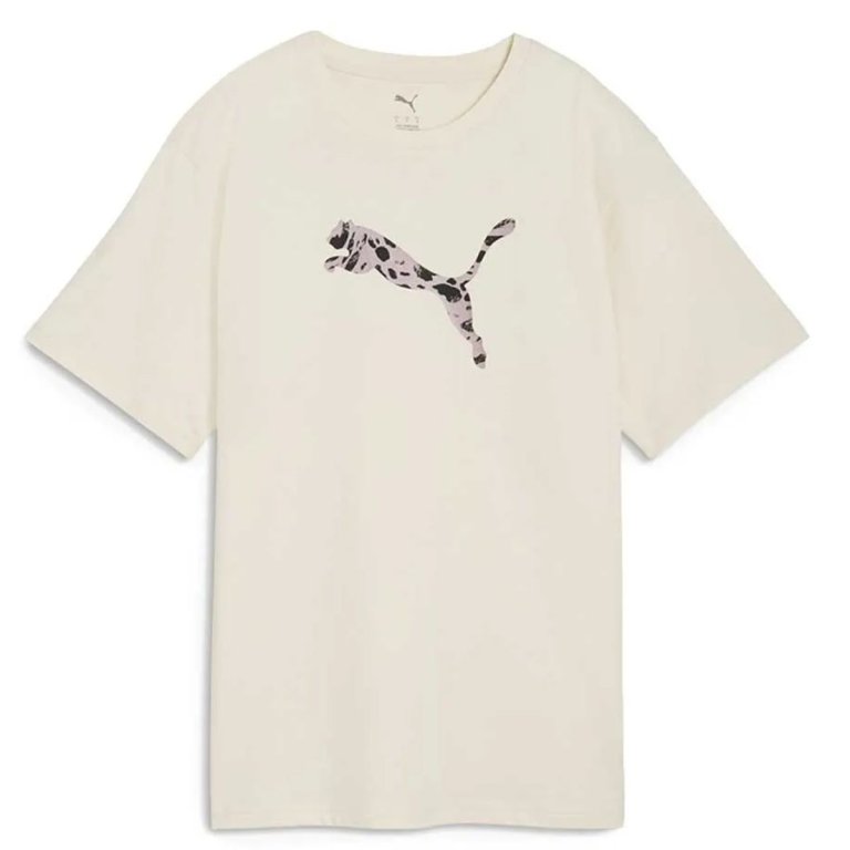 Футболка Puma ESS Graphic Animal Relaxed Tee W - бежева