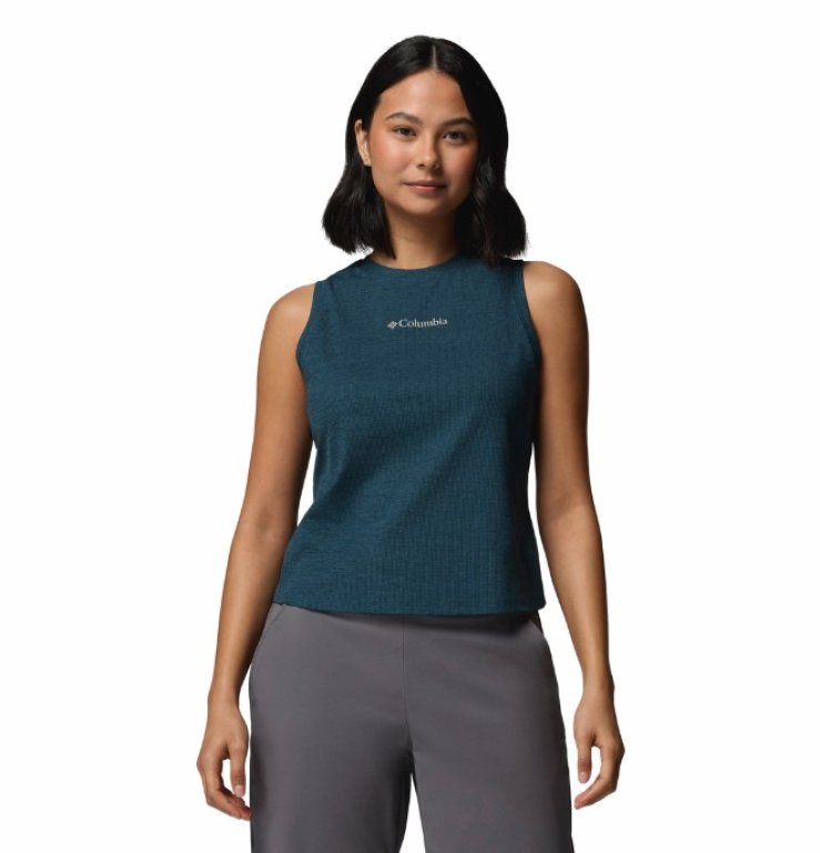 Майка Columbia Move™ High Neck Tank W - синя