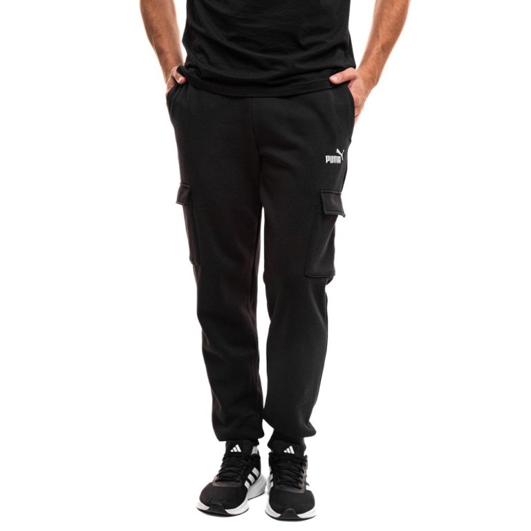Штани Puma Ess No. 1 Logo Cargo Pants FL CL M - чорні