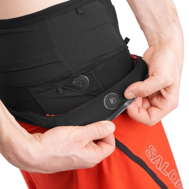 Salomon S/LAB Speed 2IN1 Short M - червоний