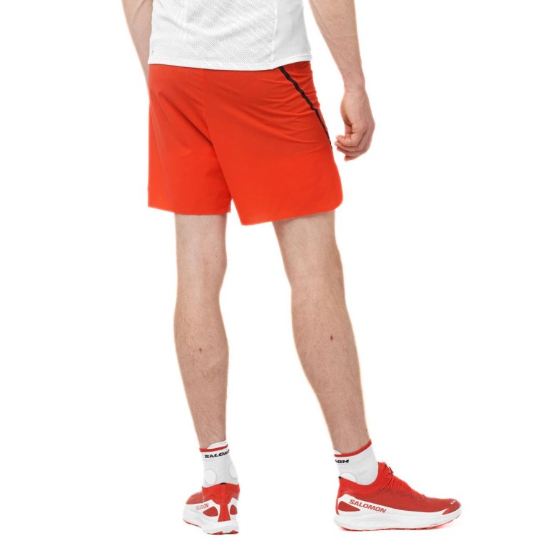 Salomon S/LAB Speed 2IN1 Short M - червоний