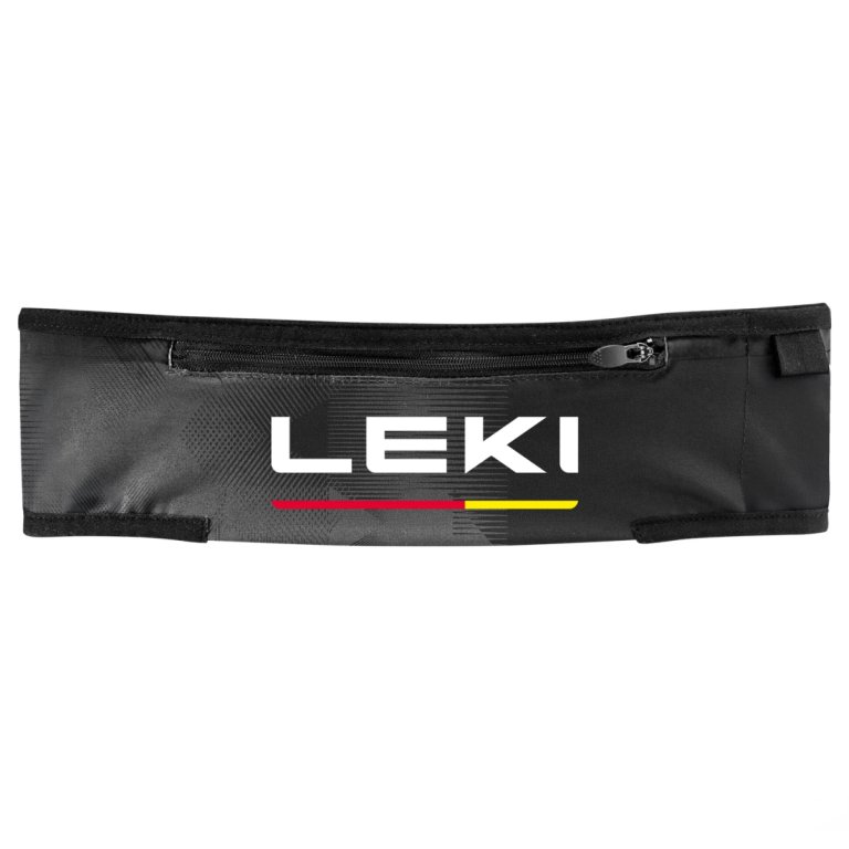 Opasek na hole Leki Trail Running Pole Belt (M-L) - černá