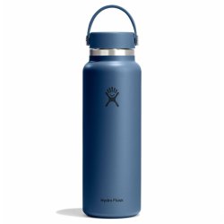 Пляшка Hydro Flask 40 унцій (1183 мл) з широкою гнучкою кришкою - синя