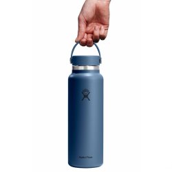 Пляшка Hydro Flask 40 унцій (1183 мл) з широкою гнучкою кришкою - синя
