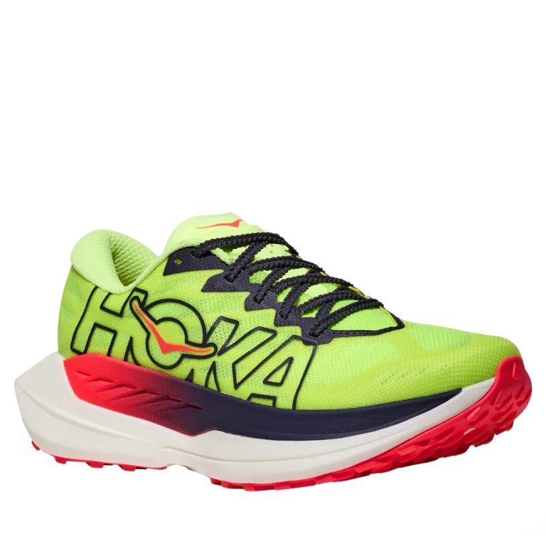 Кросівки Hoka Rocket X Trail W - зелено/червоні