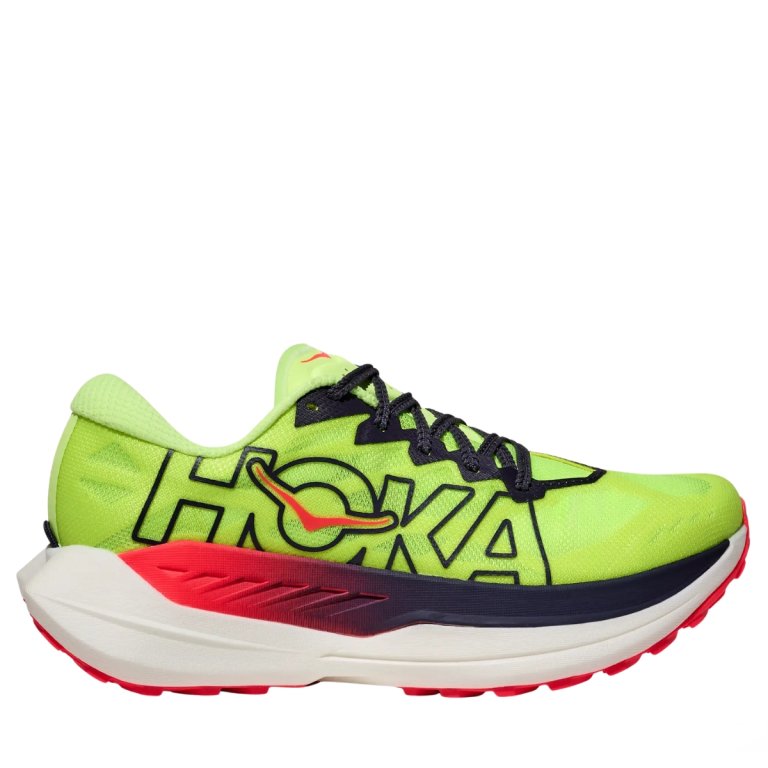 Кросівки Hoka Rocket X Trail W - зелено/червоні