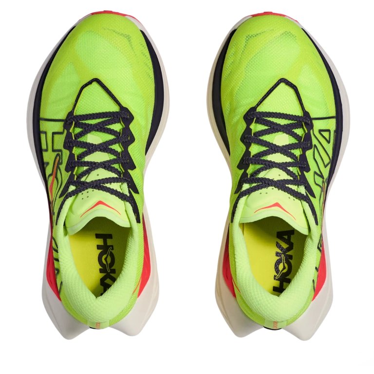 Кросівки Hoka Rocket X Trail W - зелено/червоні