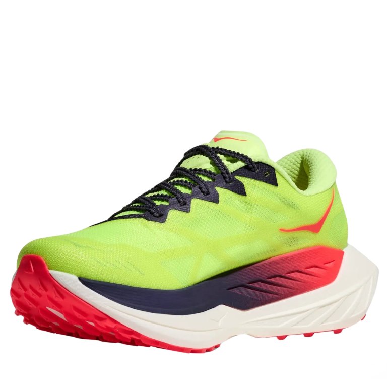 Кросівки Hoka Rocket X Trail W - зелено/червоні