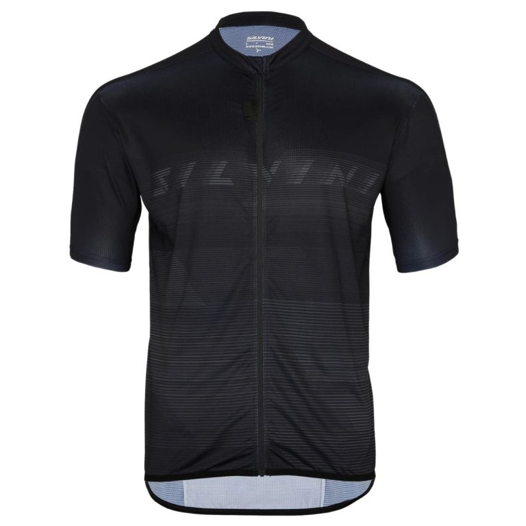 Cyklistický dres Silvini Turano MD1645 M - čierno-modrý