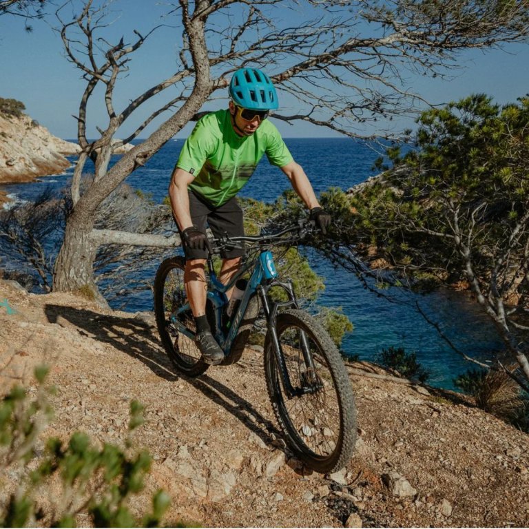 Cyklistický dres Silvini Turano MD1645 M - zelený/čierny