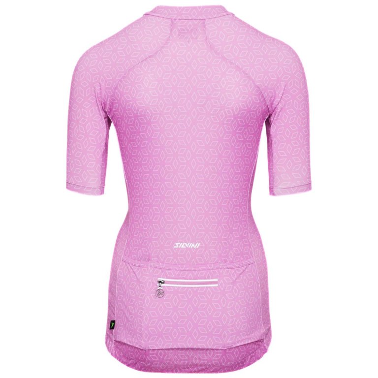 Cyklistický dres Silvini Catirina WD1621 W - ružový