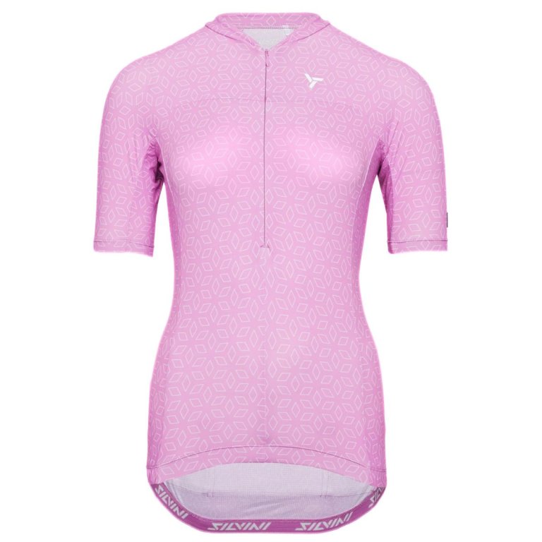 Cyklistický dres Silvini Catirina WD1621 W - ružový