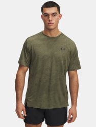 Футболка Under Armour Tech Vent Jcqrd SS Man gray green