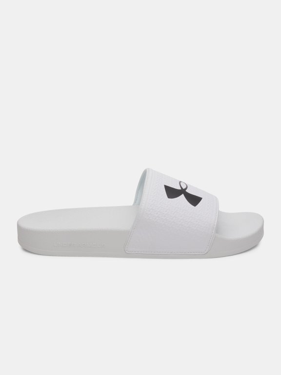 White Under Armour ARMR Slide Man Slippers