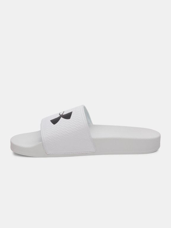 White Under Armour ARMR Slide Man Slippers
