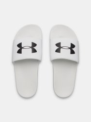 White Under Armour ARMR Slide Man Slippers