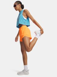 Шорти Under Armour Fly By 3'' Wmn помаранчеві