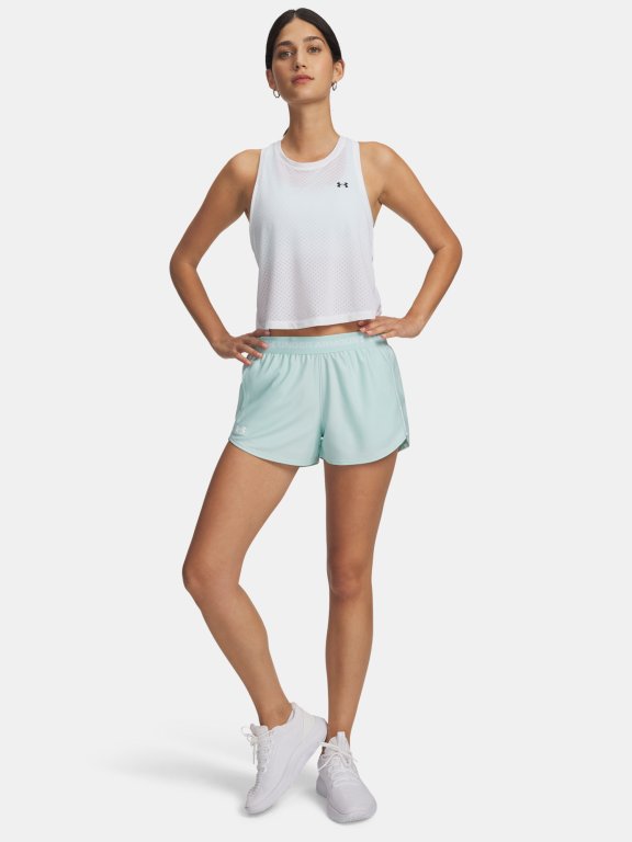 Шорти Under Armour Tech Play Up Шорти жіночі gray green