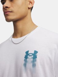 Футболка Under Armour BLUR LOGO SS Man white