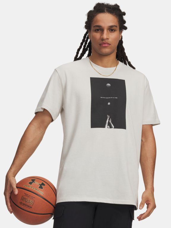 Футболка Under Armour Curry Greatest Shooter Tee Man white