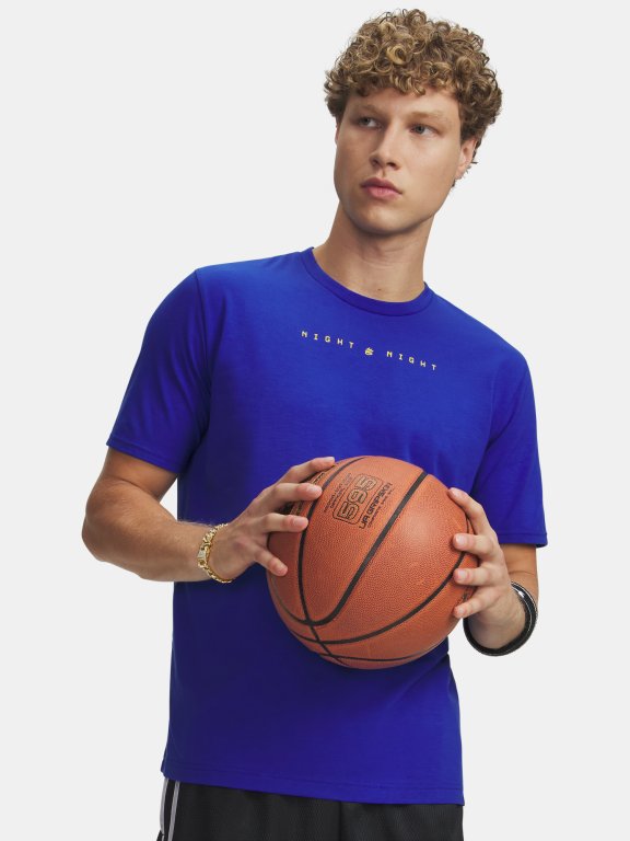 Нічна футболка Under Armour Curry Night Чоловіча синя