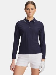 Under Armour Drive Chill LS Polo Wmn Blue