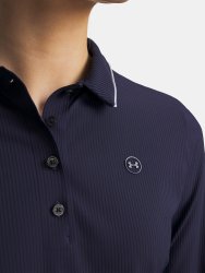 Under Armour Drive Chill LS Polo Wmn Blue