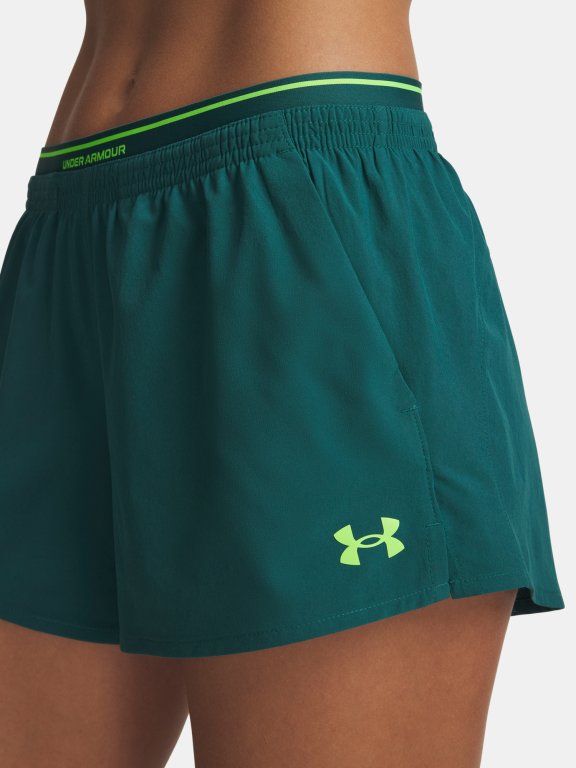 Шорти Under Armour Vanish Woven 3in Шорти жіночі gray green