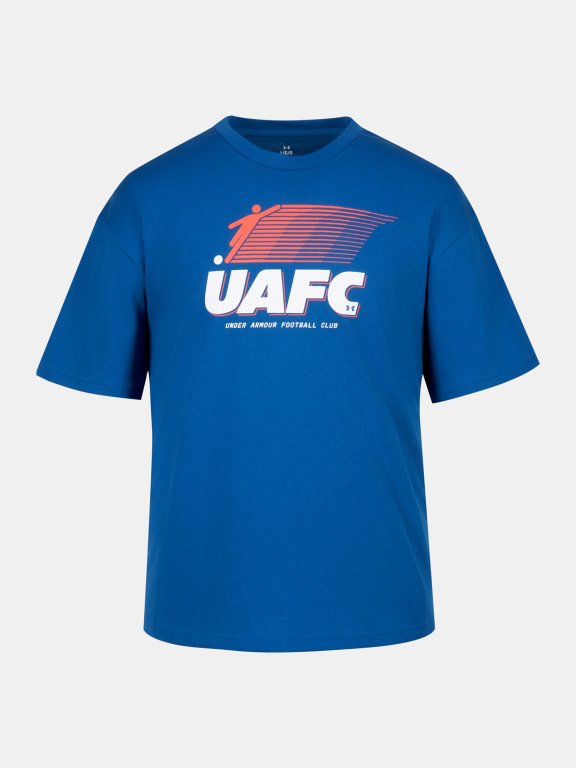Triko Under Armour GFB FC HWT SS Man Blue