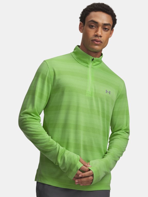 Футболка Under Armour Velociti 1/4 Zip Чоловіча gray green