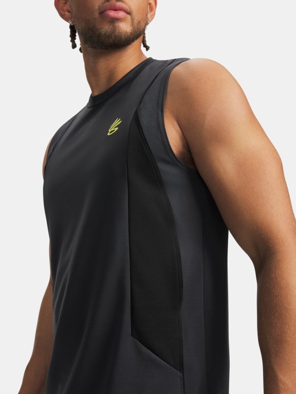 Under Armour Hoops M Training Tank Man green/grey