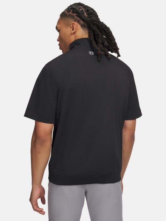 Футболка Under Armour Drive Wind SS 1/2 Zip Чоловіча black