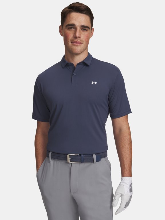 Футболка Under Armour T2G Pique Polo Man green/grey