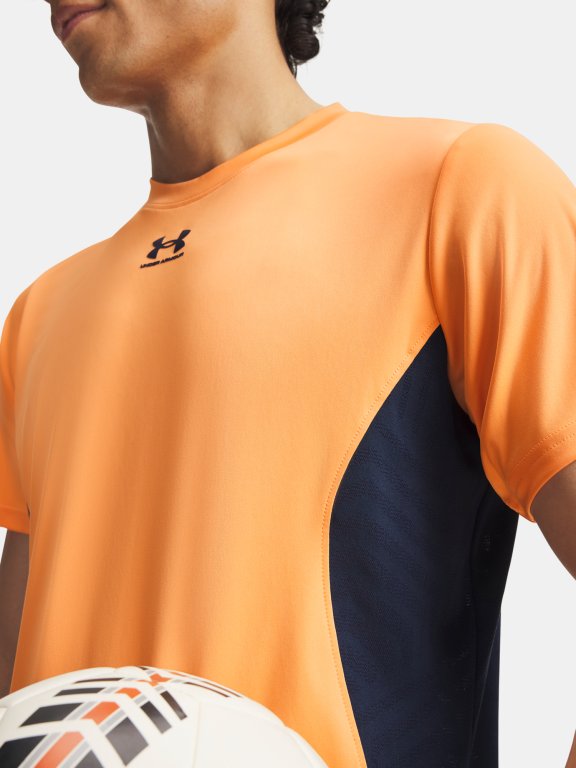 Triko Under Armour Challenger Pro PRNT SS Man Orange