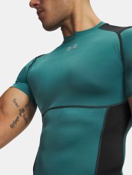 Футболка Under Armour HG Elite Comp SS Man gray green