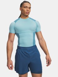 Футболка Under Armour HG Elite Comp SS Man Blue