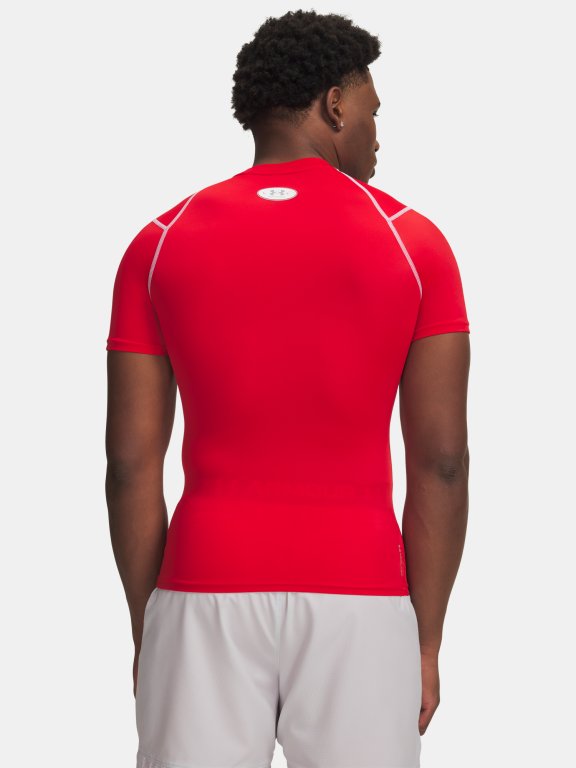 Футболка Under Armour HG Elite Comp SS Man Red