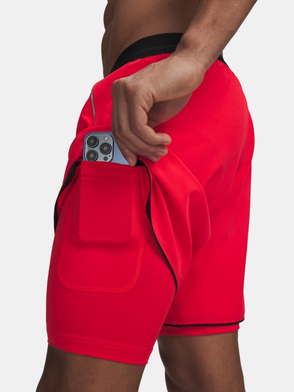 Kraťasy Under Armour Velociti Pro 2-in-1 Short Man Red