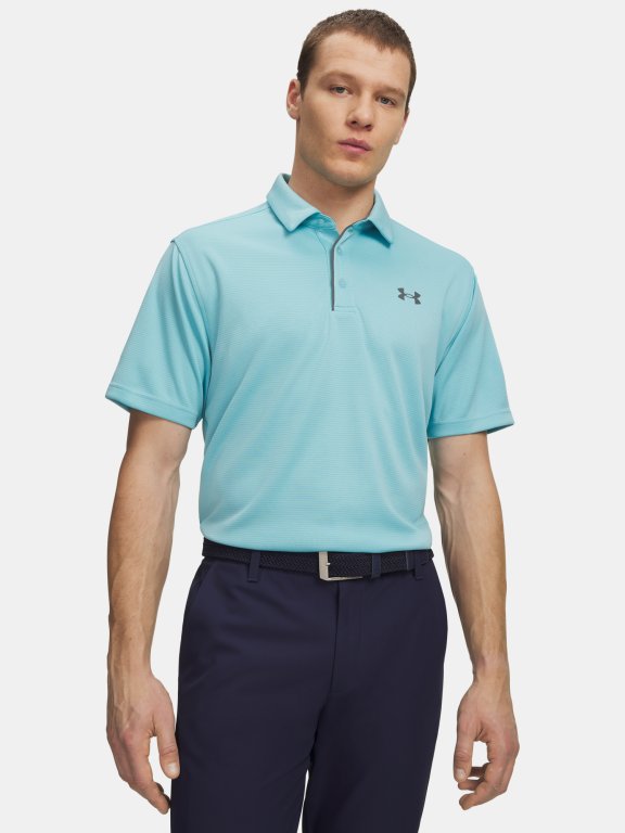 Футболка Under Armour Tech Polo Man Blue