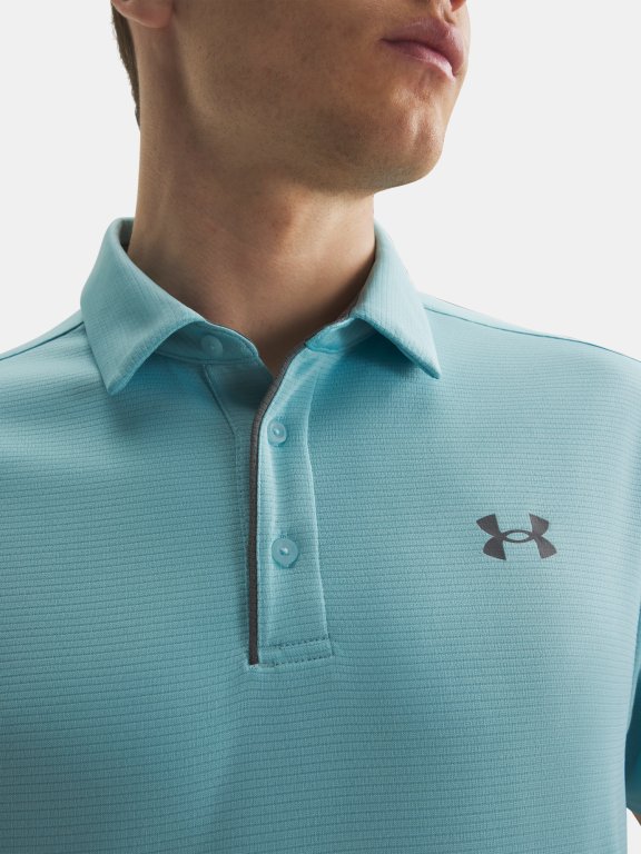 Футболка Under Armour Tech Polo Man Blue