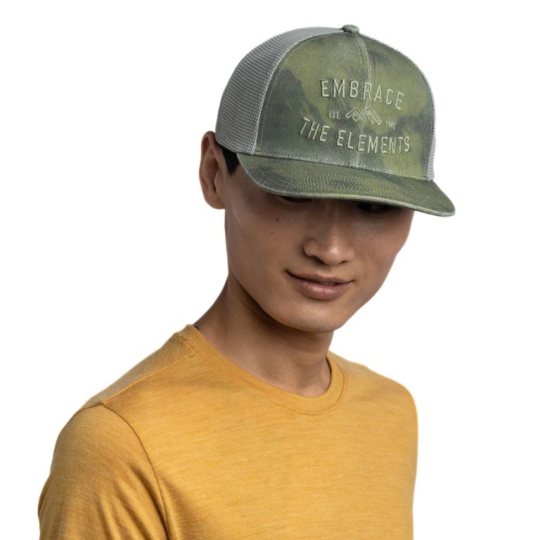 Кепка Buff Explore Trucker - зелена