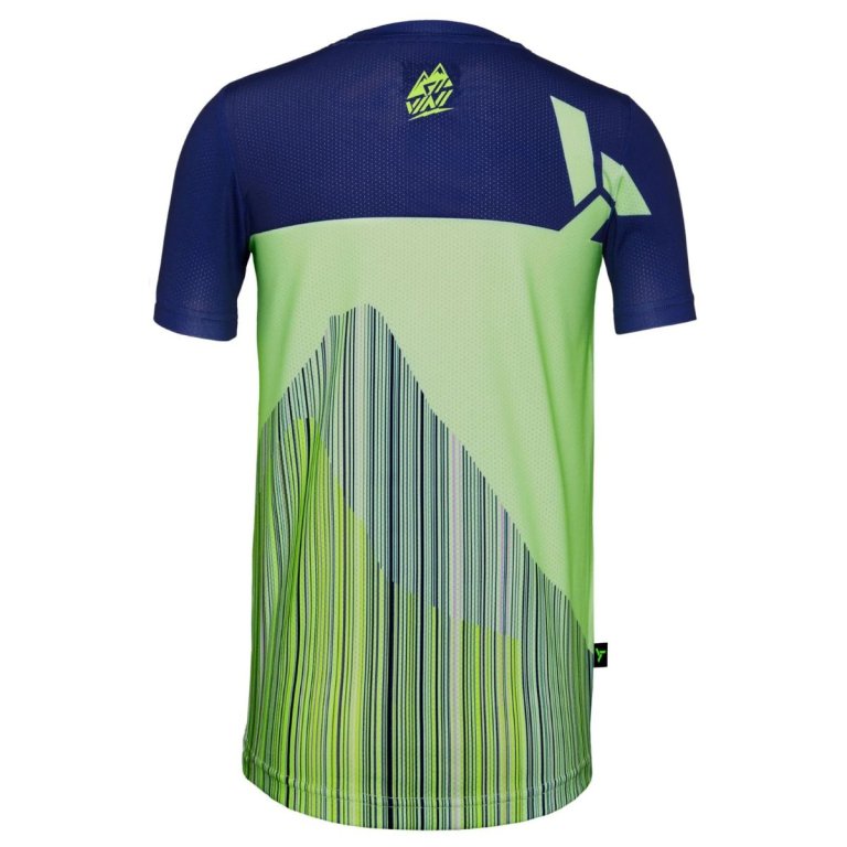 Silvini Denni CD2283 J Cyklistický dres - modrý/zelený