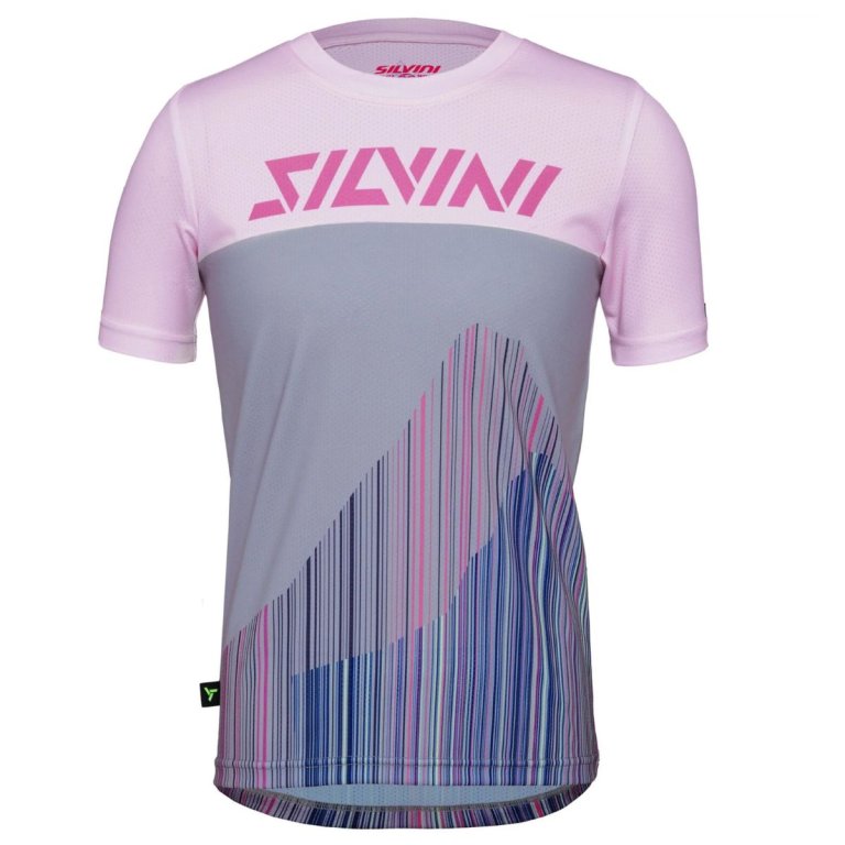 Dres Cyklo Silvini Denni CD2283 J - růžová/modrá