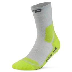 Високі шкарпетки CEP Light Cushion 2.0 M - сіро/зелена