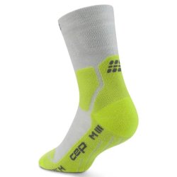 Високі шкарпетки CEP Light Cushion 2.0 M - сіро/зелена