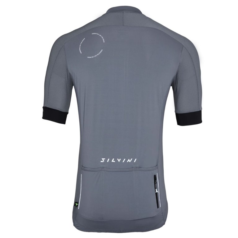 Cyklistický dres Silvini Carnio MD2226 M - sivý
