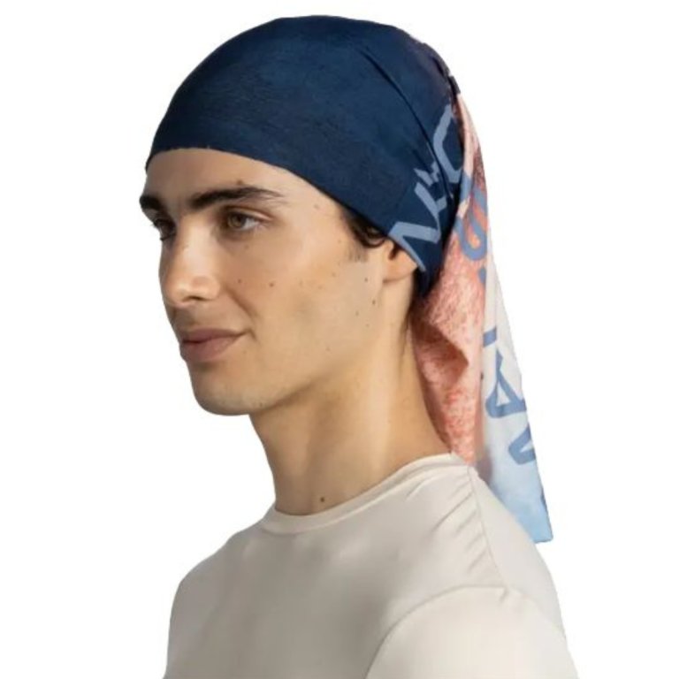 Nákrčník Buff Original EcoStretch - modrá/béžová