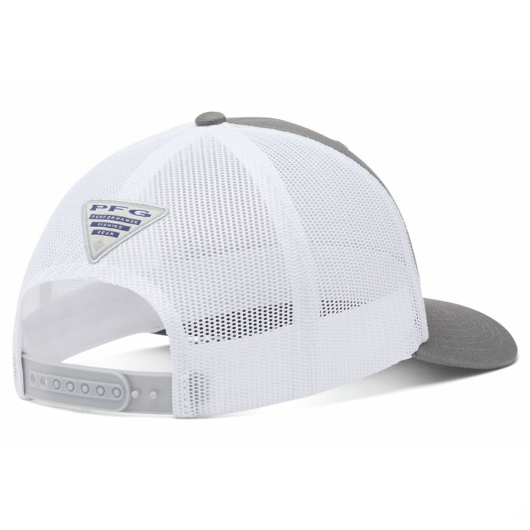 Кепка Columbia PFG Fish Flag™ Mesh Snap Back - сірО/біла