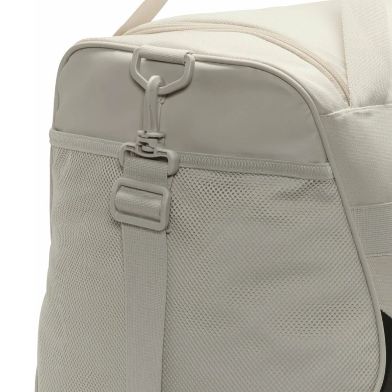Сумка Nike Brasilia Medium Duffel 60L - бежево/чорна